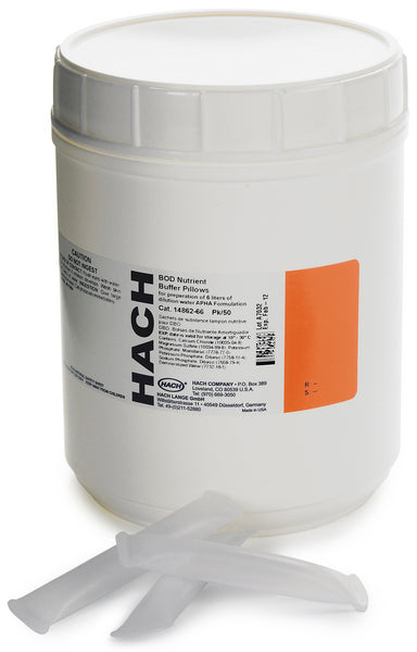 1486266 Sobres de tampón de nutrientes para DBO, 6 L