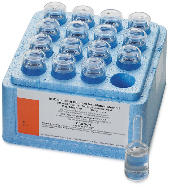 1486510 Solución estándar para DBO, 300 mg/L, paquete de 16 ampollas Voluette de 10 mL