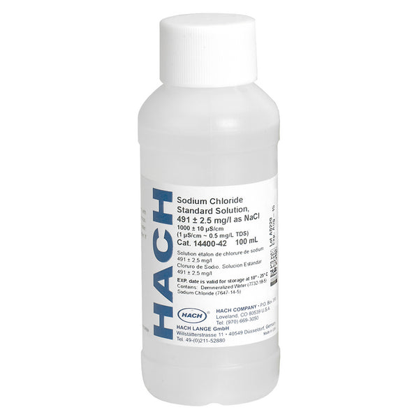 210542 Solución estándar de conductividad, 1990 µS/cm, NaCl, 100 mL