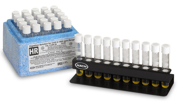 2125925 Viales de digestión para DQO, rango alto, paquete de 25