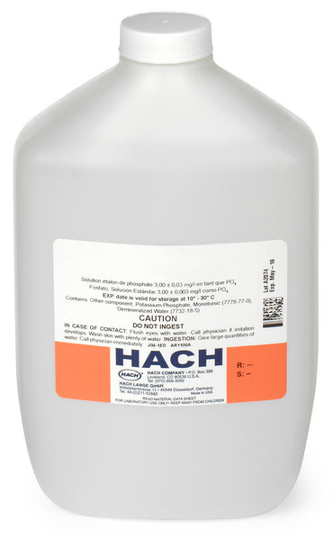 1436716 Solución estándar de fosfato, 30 mg/L como PO₄ (NIST), 946 mL