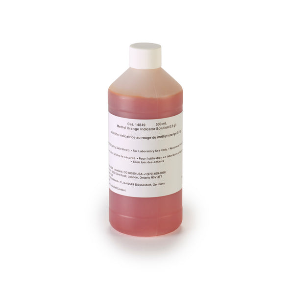 14849 Solución indicadora de naranja de metilo, 500 mL