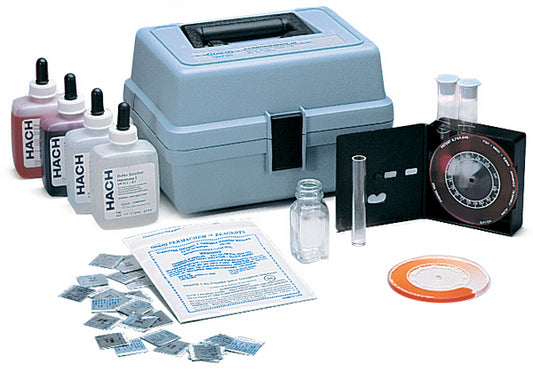 183701 Test kit para dureza, hierro y pH, modelo HA-62A
