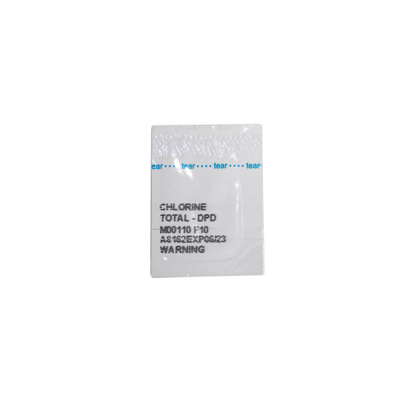 2105669  Cloro total, sobres de reactivo en polvo, 100/paquete, 10 mL