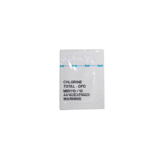 2105669  Cloro total, sobres de reactivo en polvo, 100/paquete, 10 mL