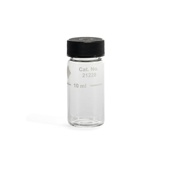2122800 Circular de 1 pulg., vidrio, 10 ml, cubeta con tapón