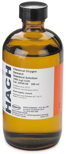 2253929 Solución estándar para DQO, 1000 mg/L de O₂ (NIST), 200 mL