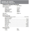 Acetato de Cadmio  Dihidratado Reactivo