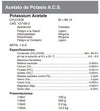Acetato de Potasio A.C.S.