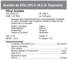 Acetato de Etilo HPLC (A.C.S. Espectro)