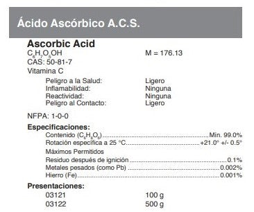 Ácido Ascórbico A.C.S.