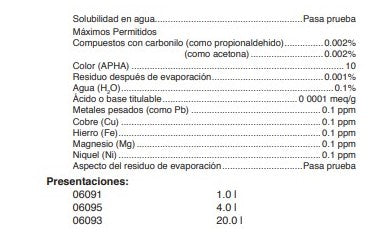 Alcohol iso-Propílico A.C.S.