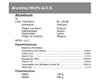 Aluminio 99.6% A.C.S.