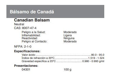 Bálsamo de Canadá