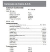Carbonato de Calcio A.C.S.