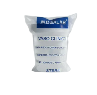 VASO DESECHABLE CLÍNICO 100ML a)