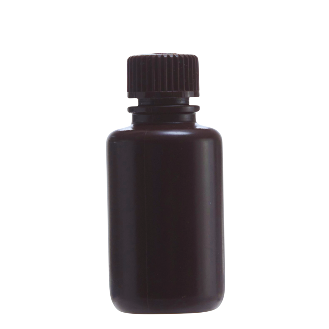 BOTELLA BOCA ANCHA COLOR AMBAR 2000ML