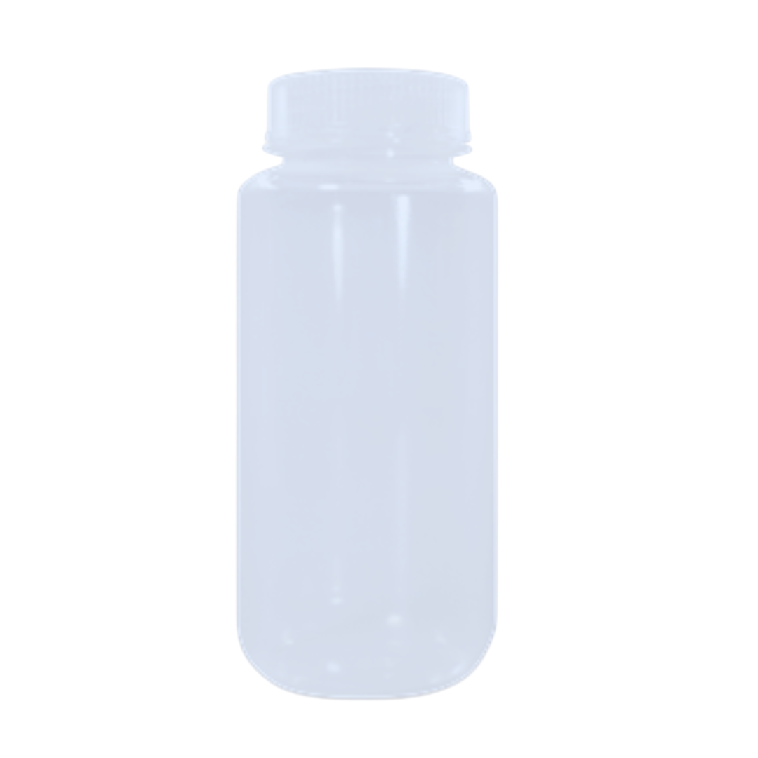 BOTELLA BOCA ANCHA AUTOCLAVABLE DE POLIPROPILENO 125ML