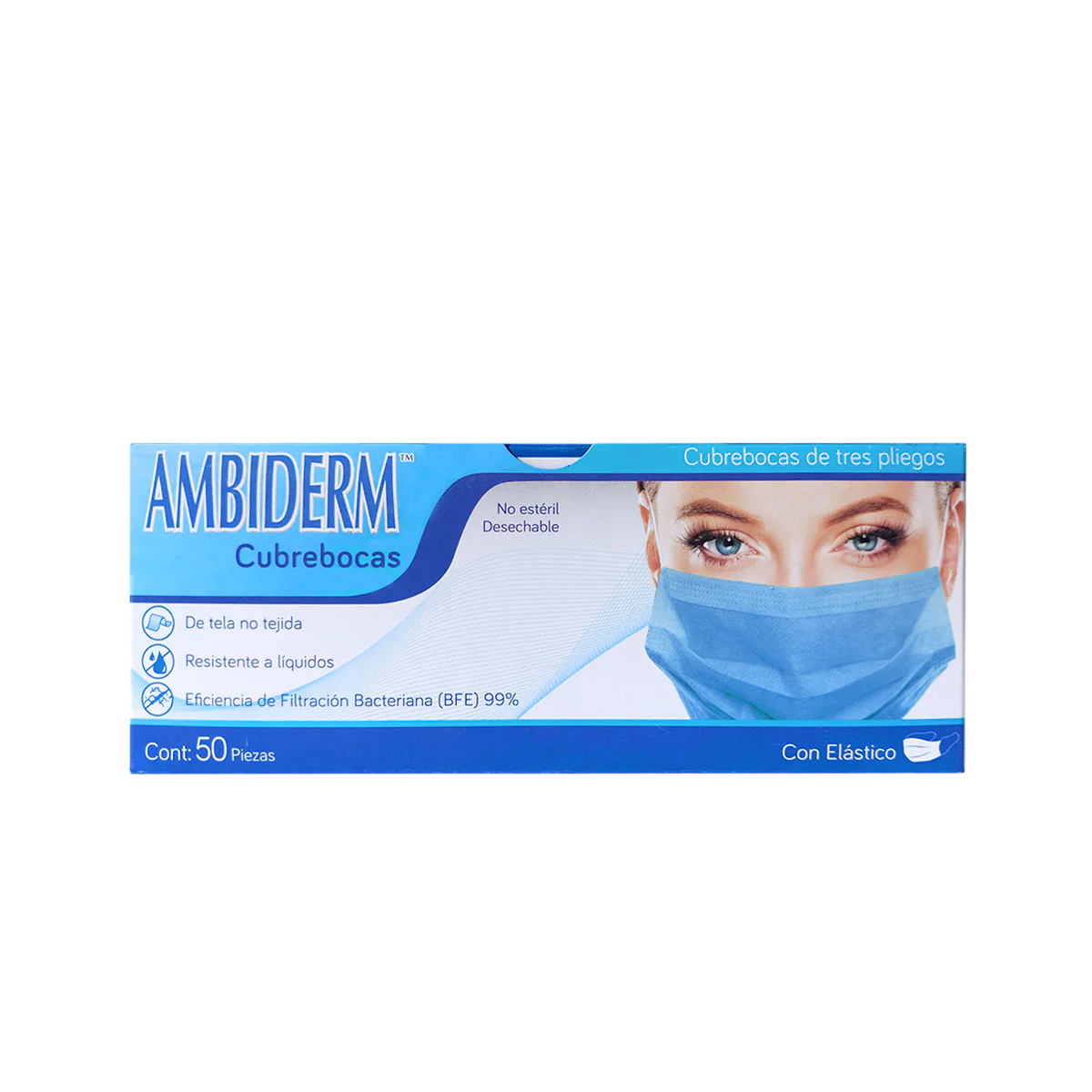 CUBREBOCAS AMBIDERM ADULTO