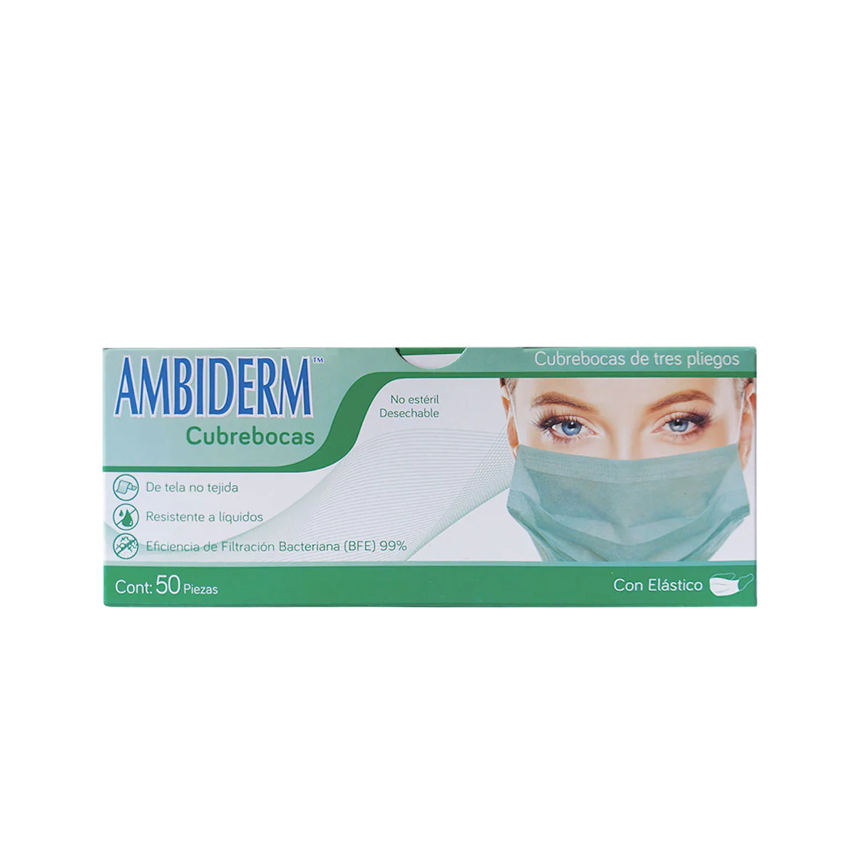 CUBREBOCAS AMBIDERM ADULTO