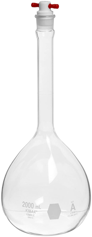MATRAZ VOLUMETRICO CLASE A TAPON PTFE 10 ML