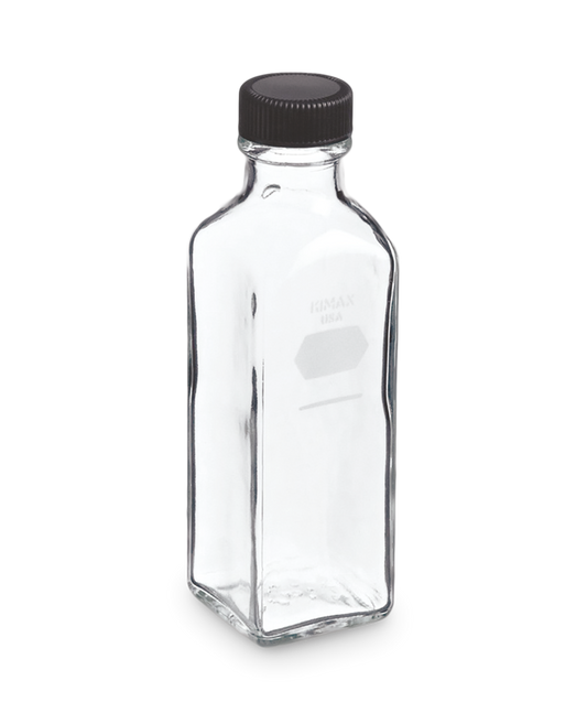 BOTELLA FORMA CUADRADA DE DILUCIÓN DE LECHE 200 ML