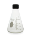 MATRAZ ERLENMEYER CON TAPA ROSCADA 125 ML
