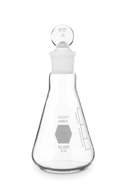 MATRAZ ERLENMEYER TAPÓN ESMERILADO 1,000 ML