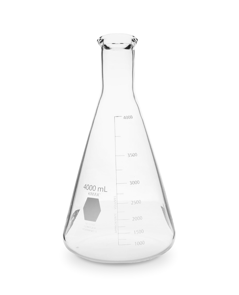 MATRAZ ERLENMEYER BOCA ANGOSTA PAR. REF. 2,000 ML